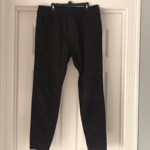 Hollister black jogger pants